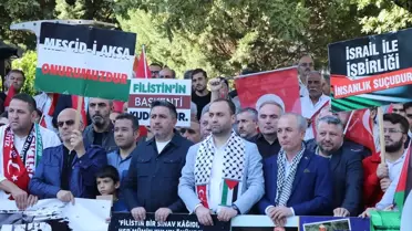 Çankırı'da Gazze'ye Destek Gösterisi