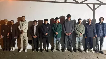 Uzunköprü'de 17 Düzensiz Göçmen Yakalandı