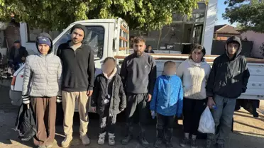 Edirne'de 17 Kaçak Göçmen Yakalandı