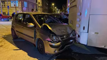 Eskişehir'de Trafik Kazası: 1 Yaralı