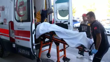 Beyşehir'de İnşaatta İşçi Düşerek Yaralandı