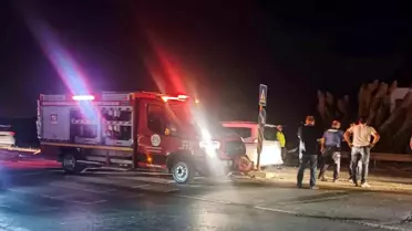 Tarsus'ta Trafik Kazası: 1 Ölü, 4 Yaralı