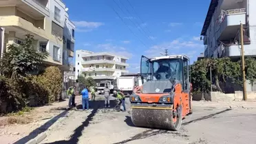 Mersin'de Yol ve Kaldırım Yenileme Çalışmaları