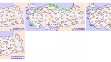 Meteoroloji'den Hava Durumu Açıklaması