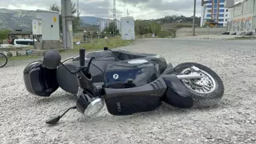 Samsun'da Motosiklet Kazası
