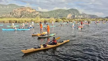Köyceğiz'de 6. Kano Fest 2025 Yapıldı