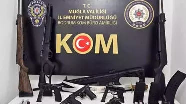 Muğla'da Silah Kaçakçılığı Operasyonu