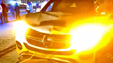 14 Yaşındaki Bisikletli Çocuğa Otomobil Çarptı