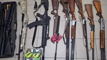Kaçak Tavşan Avına Jandarma Baskını