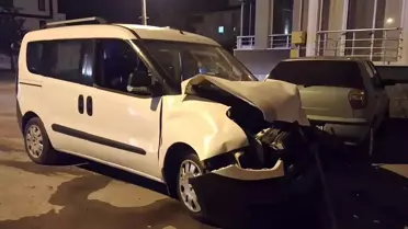 Bafra'da Trafik Kazası: 1 Yaralı
