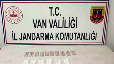 Başkale'de uyuşturucu operasyonu: 160 hap ele geçirildi