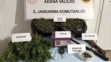 Adana'da Uyuşturucu Operasyonu: 10 Kilo Esrar Ele Geçirildi