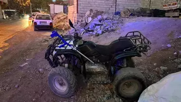 Gölbaşı'nda ATV Devrildi: 1 Yaralı