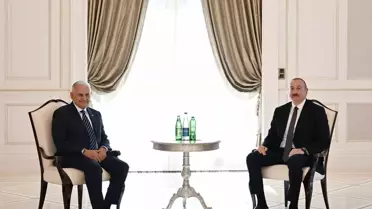 Aliyev, Yıldırım'ı Kabul Etti