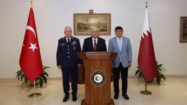 Bakan Güler, Katar'a Resmi Ziyarette Bulundu