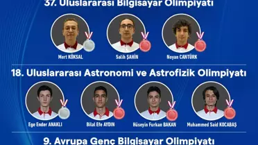 Türk Öğrencilerden Olimpiyatlarda Başarı