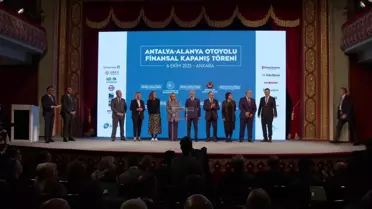Antalya-Alanya Otoyolu Finansmanı Tamamlandı
