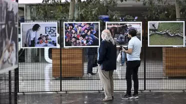 Bakanlar Tekin ve Yumaklı, 'Eğitimden Bir Kare' fotoğraf sergisinin açılışına katıldı
