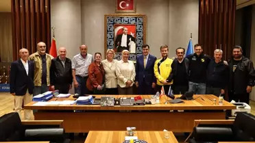 Kütahya Belediye Başkanı Almanya Heyetini Ağırladı