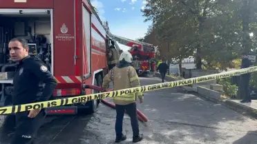 Beylikdüzü'nde Fabrika Yangını