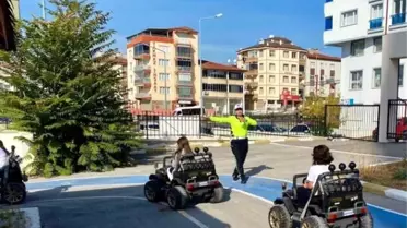Bilecik'te Öğrencilere Trafik Eğitimi