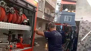 Bursa'da Çatı Katında Yangın Paniği