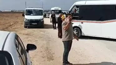 Adana'daki Depremzedeler Yol Eksikliği Nedeniyle Eylem Yaptı