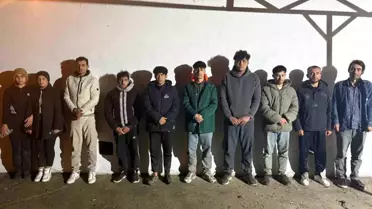 Edirne'de 17 Düzensiz Göçmen Yakalandı