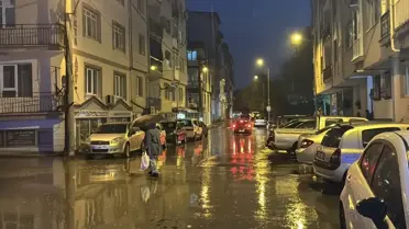 Edirne'de Sağanak Yağış