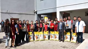 Germencik Lisesinden Sokak Hayvanlarına Anlamlı Bağış