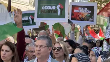 AK Parti Kadın Kolları, Gazze İçin 'Sessiz Çığlık' Etkinliği Düzenledi