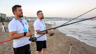 8. Uluslararası Altın Kanca Surfcasting Turnuvası Mersin'de Gerçekleştirildi