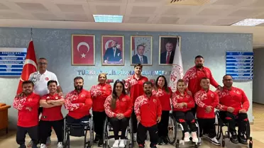 Milli Para Halterciler Mısır'da