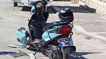 Amasya'da Motosiklet Kazası: 3 Yaralı
