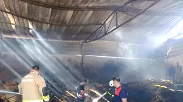 Hatay'da Samanlık Yangını Kontrol Altına Alındı