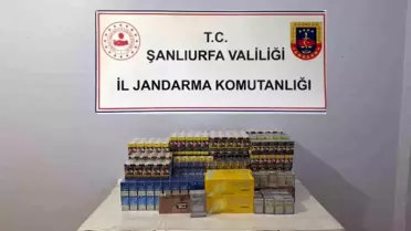 Şanlıurfa'da Kaçak İhtiyaç Malzemeleri Ele Geçirildi