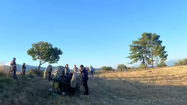 Traktör Kazasında 77 Yaşındaki Çiftçi Hayatını Kaybetti