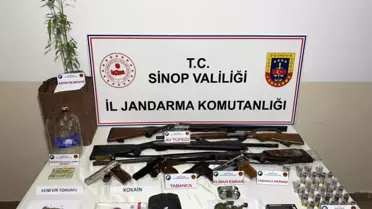 Erfelek'te Uyuşturucu Operasyonu