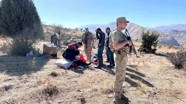 Beytüşşebap'ta Attan Düşen Genç Kadın Kurtarıldı