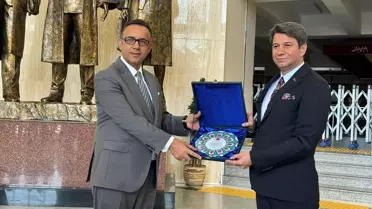 Gümüş ve Dinçel'e Uğurlama Töreni