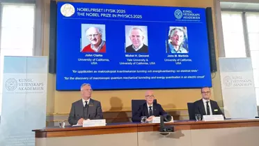 2025 Nobel Fizik Ödülü Sahipleri Belirlendi