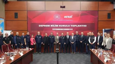 AFAD Deprem Bilim Kurulu Toplantısı