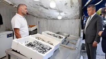 Vali Ergün Halk Pazarını Ziyaret Etti