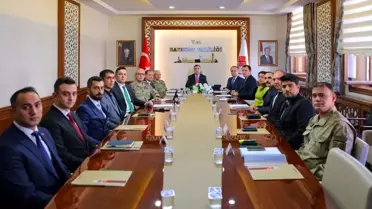 Bayburt'ta Güvenlik Toplantısı Yapıldı