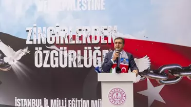 Beşiktaş'ta Filistin İçin Farkındalık Etkinliği