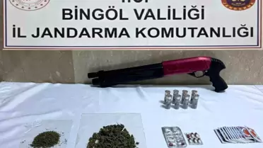 Bingöl'de Uyuşturucu ve Silah Operasyonu