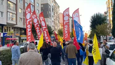 Çorum'da Filistin'e Destek Yürüyüşü