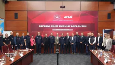 AFAD Deprem Bilim Kurulu Toplantısı Yapıldı