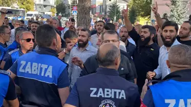 Elazığ'da izinsiz yürüyüş gerginliği