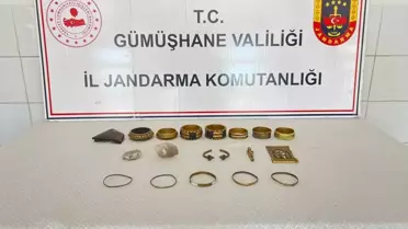 Gümüşhane'de Tarihi Eser Kaçakçılığı Operasyonu
